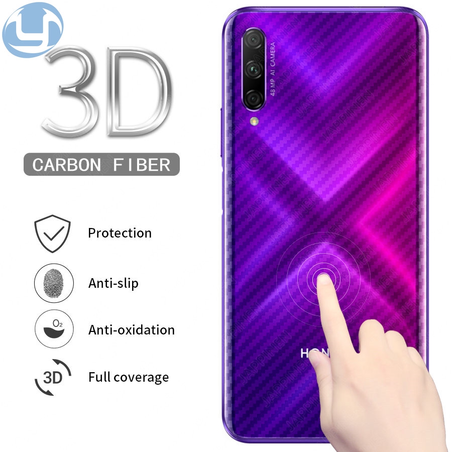 Set 5 Miếng Dán Sợi Carbon Bảo Vệ Mặt Sau Điện Thoại Oppo Realme 5 3 Pro C2 F11 Pro F9 A9 A5 2020 A3S A5S A7 F7 F5