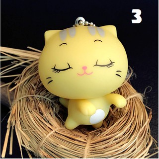 Móc Khóa Mèo Siêu Cute