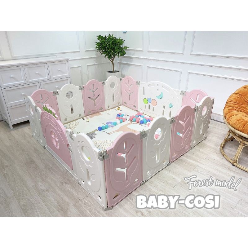 Quây gấp gọn Baby Cosi ( Tặng kèm thảm dày 1cm và bóng)