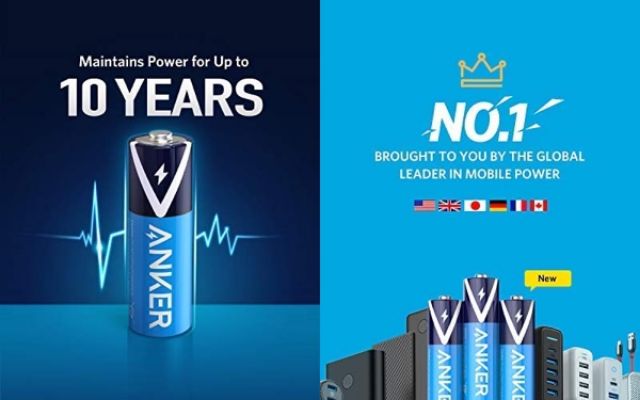 Pin Anker AA/AAA Alkaline (2 viên/4 viên) | BigBuy360 - bigbuy360.vn
