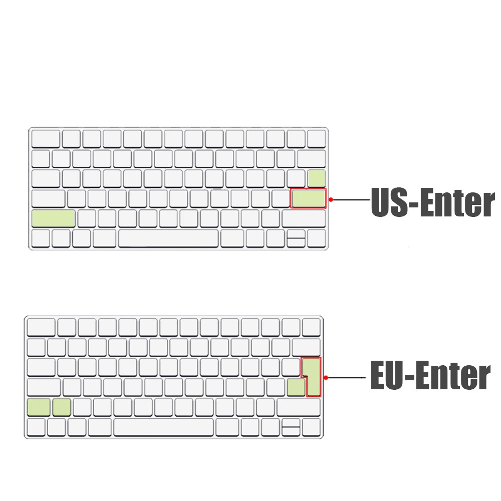 Tấm che bàn phím máy tính bằng silicone thích hợp cho bàn phím Apple Bluetooth MLA22LL/ A1644 A1314 MAC