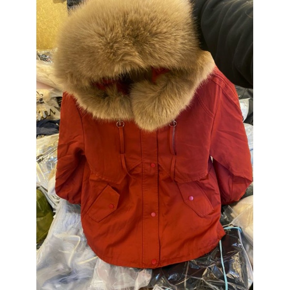 Áo khoác parka nữ mũ lông nhìu màu  cao cấp Áo khoác kaki  quảng châu