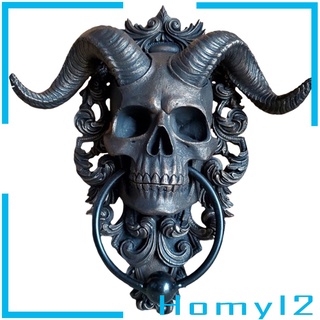 Sheep Head Skull Art Sculpture Decoration Wall Hanging Animal Decor