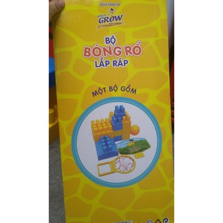 bộ đồ chơi bóng rổ, bóng đá lắp ráp ( 4in 1)