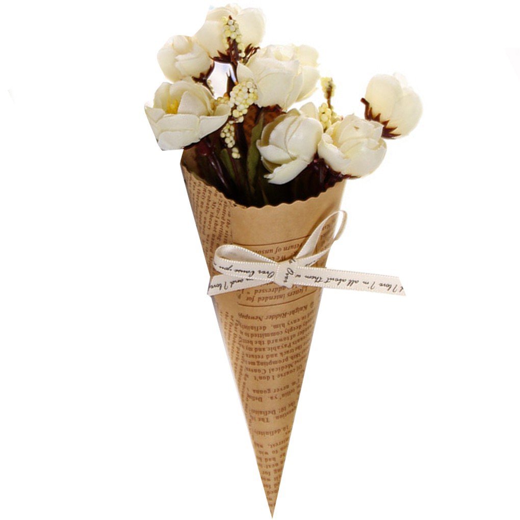 Bó hoa phong cách Retro hỗ trợ trang trí không gian đa dụng