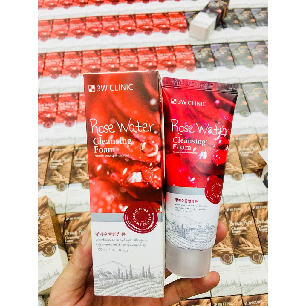 Sữa rửa mặt 3W Clinic Green Tea Foam Cleansing | BigBuy360 - bigbuy360.vn