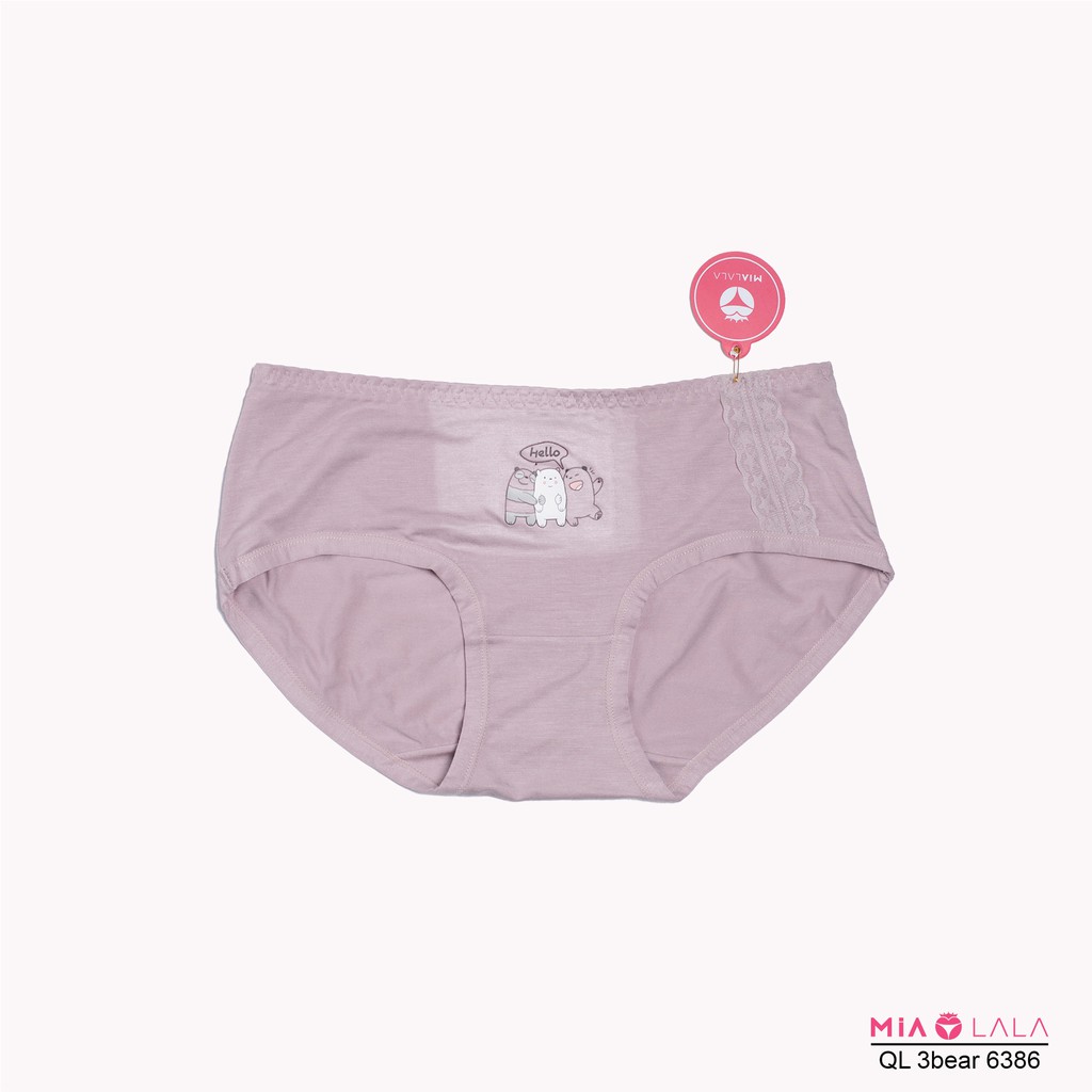 Quần lót nữ Mialala cotton co giãn thoải mái, thấm hút an toàn sức khỏe 6386 NQ1210107 | BigBuy360 - bigbuy360.vn