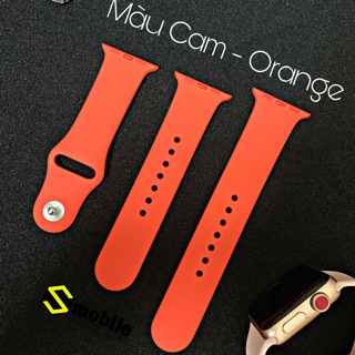 Dây đeo đồng hồ Applewatch Zin 3 mảnh Sport - Cao su