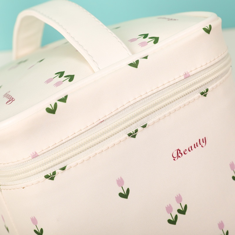 Túi Đựng Mỹ Phẩm Hình Vuông Cỡ Lớn Tiện Dụng