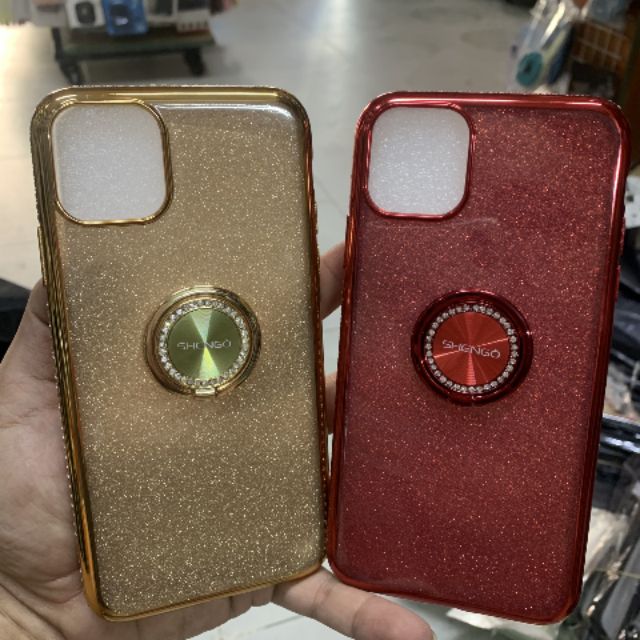 Ốp iphone11 6.1, iphone11pro max 6.5 dẻo si lót kim tuyến