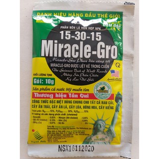 Phân bón lá hỗn hợp - Miracle-Gro - 10gr