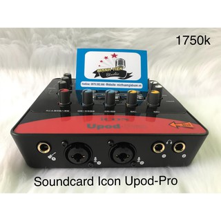 SOUND CARD THU ÂM ICON UPOD PRO