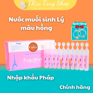Nước muối sinh lý pháp fysoline loại hồng
