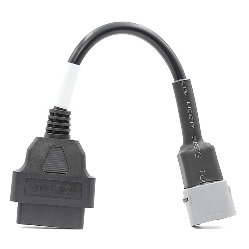Dây Cáp Chuyển Đổi 6 Pin Sang OBD2 16 Pin Cho Xe Máy Suzuki