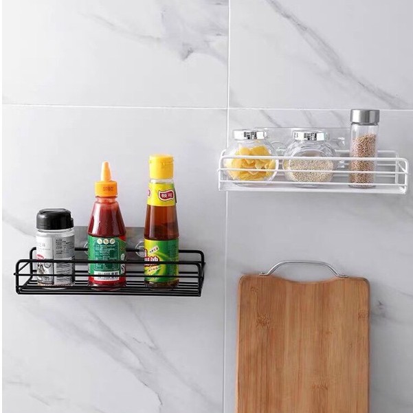 Kệ dán tường bằng thép không rỉ siêu chắc chắn cho nhà bếp, nhà ăn, nhà tắm