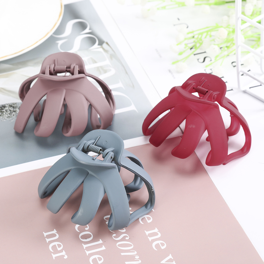 Kẹp tóc càng cua bằng nhựa đơn giản thời trang Hàn Quốc cho nữ