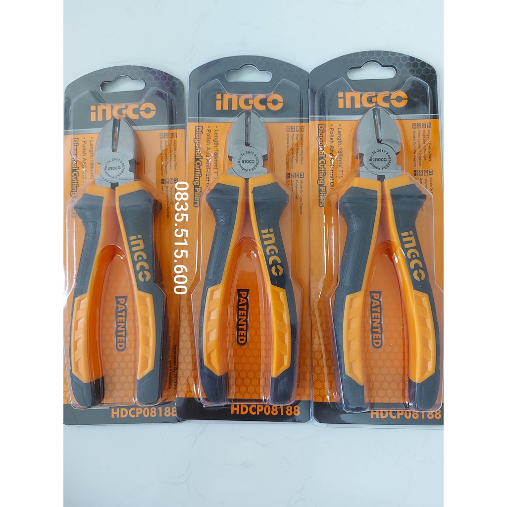 Kìm cắt 180mm INGCO HDCP08188