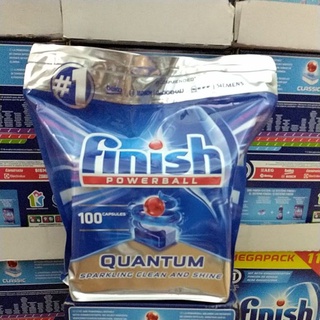 Viên rửa bát finish quantum cao cấp túi 100 viên