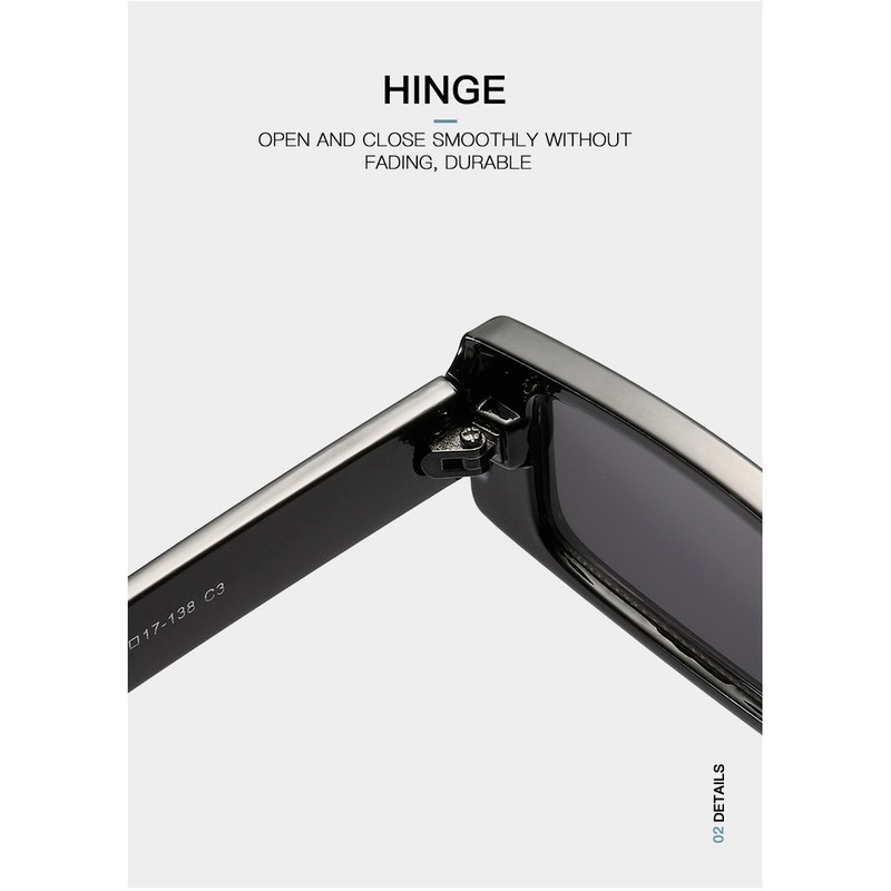 (KIQI-FASHION) COD Kính Mát Gọng Nhựa Chống Tia Uv400 Thời Trang Cho Nam Nữ