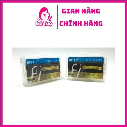 Tăm chỉ nha khoa Hàn Quốc Bis-up (Hộp 50 cây)