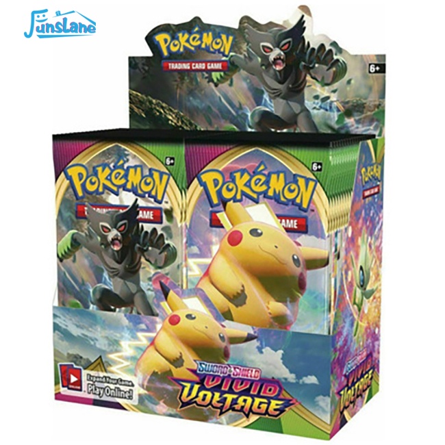 324 Thẻ bài pokemon FUNSLANE bằng lá kim loại vàng hoạt hình