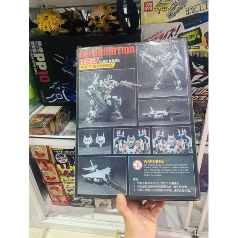 Đồ chơi mô hình Robo Deformation Robot LS-01 Nitro Zeus Plane Mode TF Movie Alloy Action Figure Collection Toys