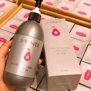 Dầu gội bơ sữa Swhite 450ml