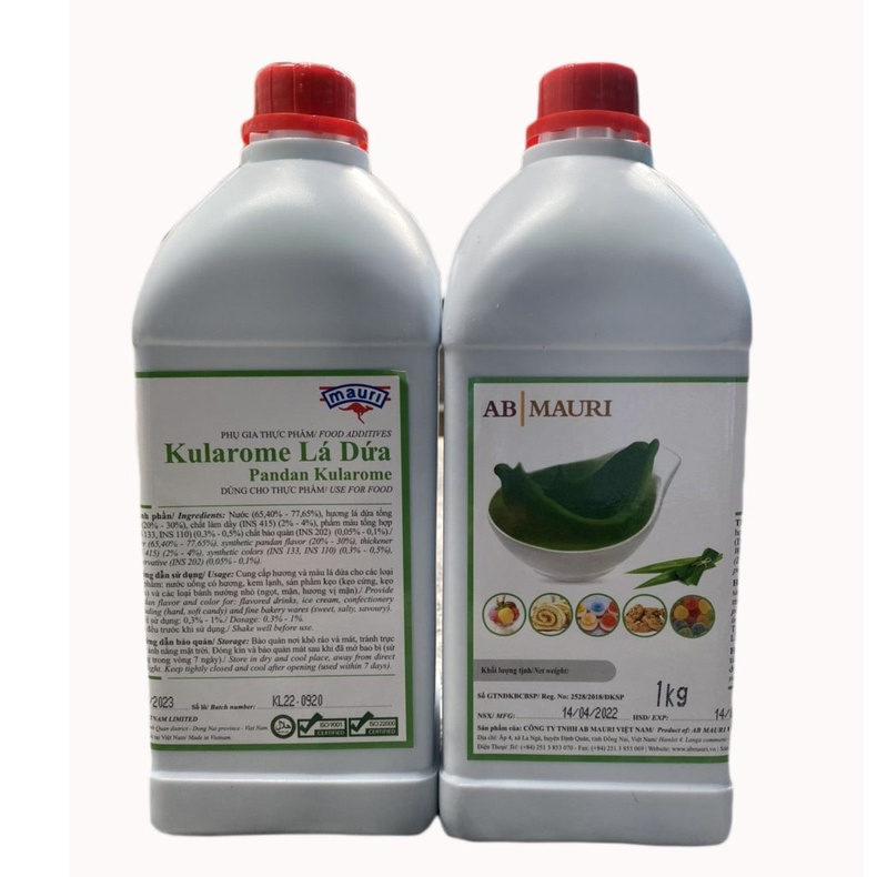 Hương và màu/ Kularome / Tinh Lá Dứa Tự Nhiên Mauri  100g