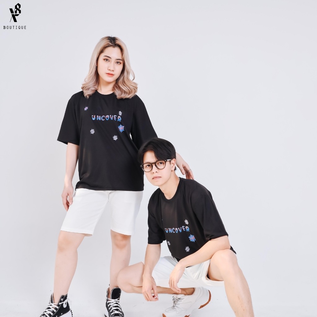Áo Thun Unisex Tay Lỡ X8 8889 Áo Phông Nam Nữ Form Rộng Cotton Thấm Hút Mồ Hôi