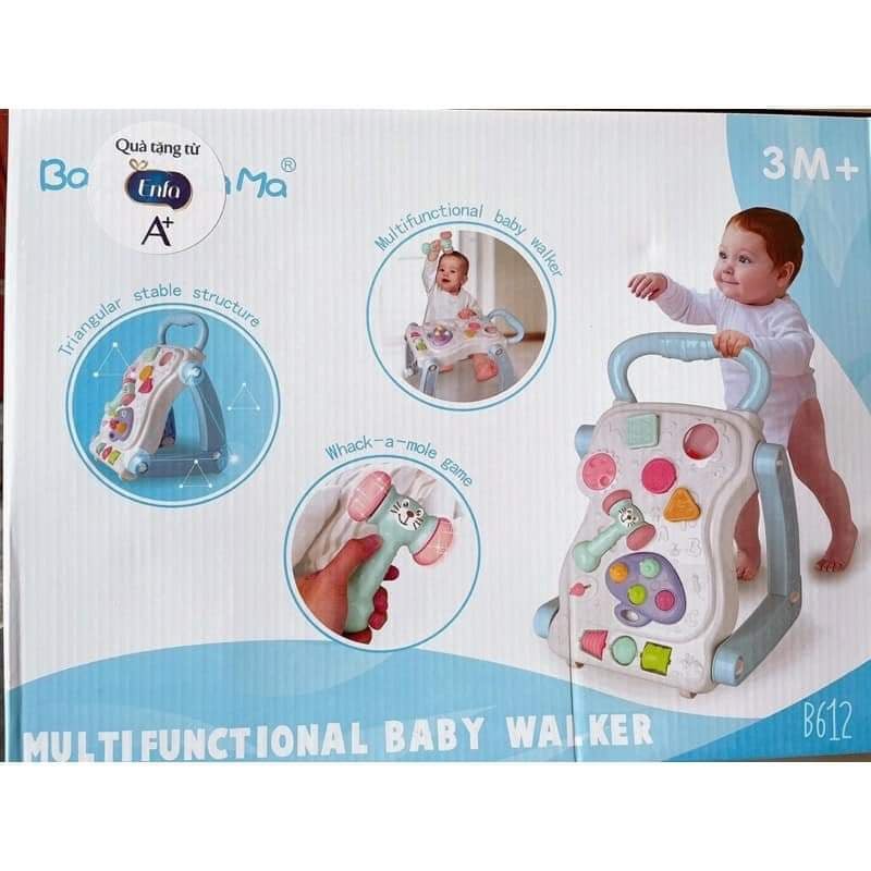 Đồ chơi Xe Tập Đi Cho Bé có nhạc 2in1 hàng khuyến mãi từ sữa enfa