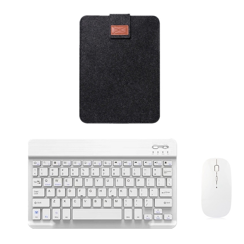 Bàn phím Bluetooth không dây mỏng cho Windows / Android / Ios  giảm ồn, gọn nhẹ, đa thiết bị, Mac/ PC