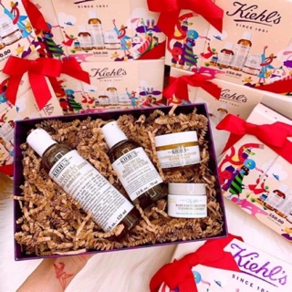 [ Kiehl's ] Set 4 món dưỡng da dòng hoa cúc Kiehls Calendula Holiday 2019