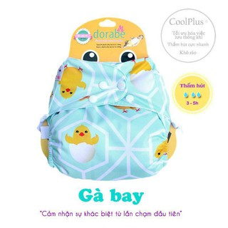 Tã vải Dorabe size L ban đêm 10