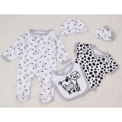 ẢNH THẬT Set body 5 chi tiết Little Duck cho bé