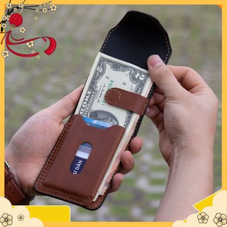 Ví Sen Da Bò Cao Cấp Nam Nữ Siêu Chất Bền Đẹp | Bóp Da Minni VSEN03 | SEN03 thaihongminishop