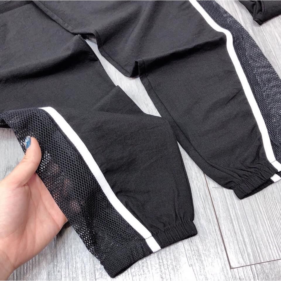 [HOT HÈ 2021] Quần baggy đũi sọc phối lưới siêu mát siêu rẻ | BigBuy360 - bigbuy360.vn