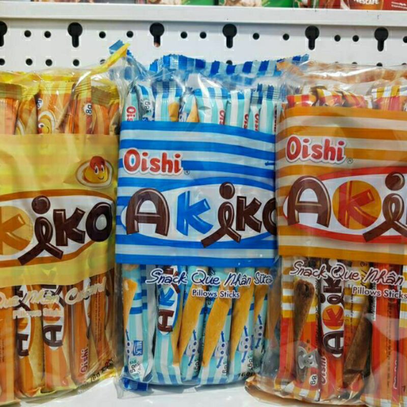 Bánh snack akiko đủ vị 160g