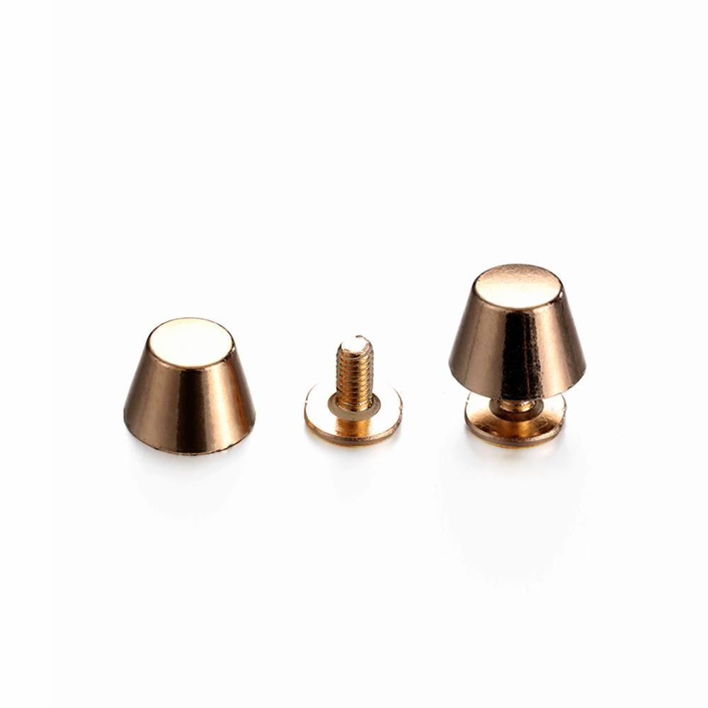 Set 10 Đinh Tán Đầu Tròn 10 / 12mm Chuyên Dụng Cho Trang Trí Đồ Da / Giày