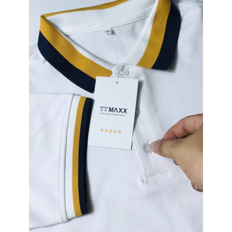 Áo POLO Nam, Áo Thun Nam Có Cổ Vải Cá Sấu 4 Chiều Chuẩn Đẹp A777, Chuẩn TTMAXX Fom Regular Fit | BigBuy360 - bigbuy360.vn