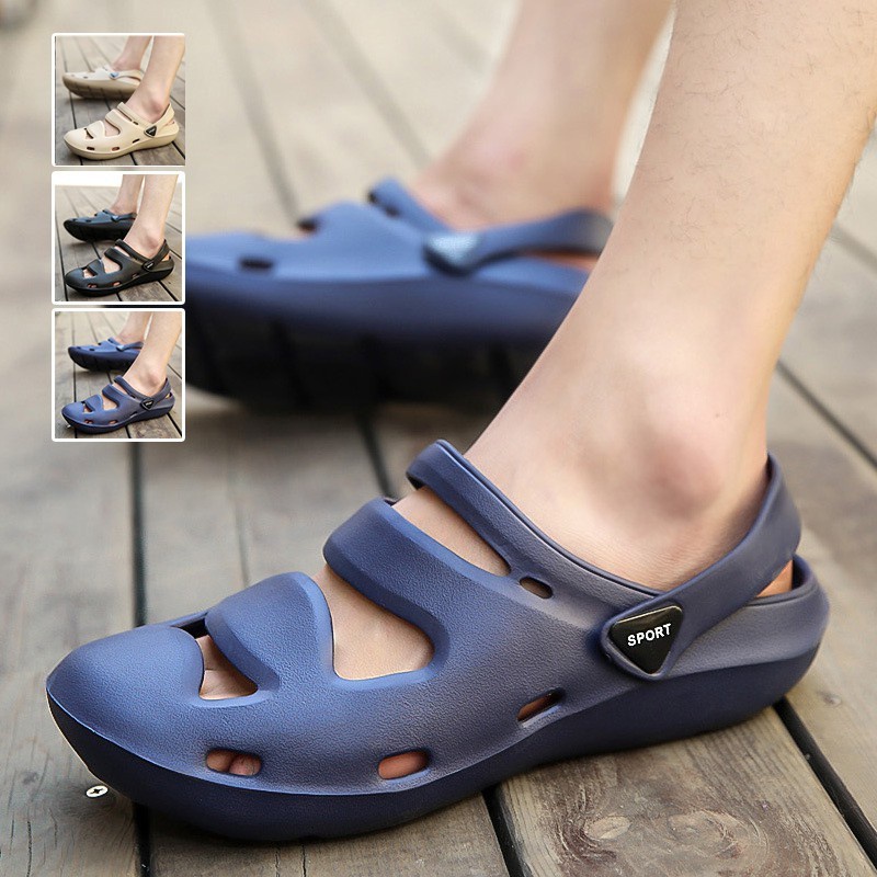 Dép Sandal Bằng EVA Mềm Thoải Mái Chống Trượt Thời Trang Mùa Hè Cho Nam Và Nữ
