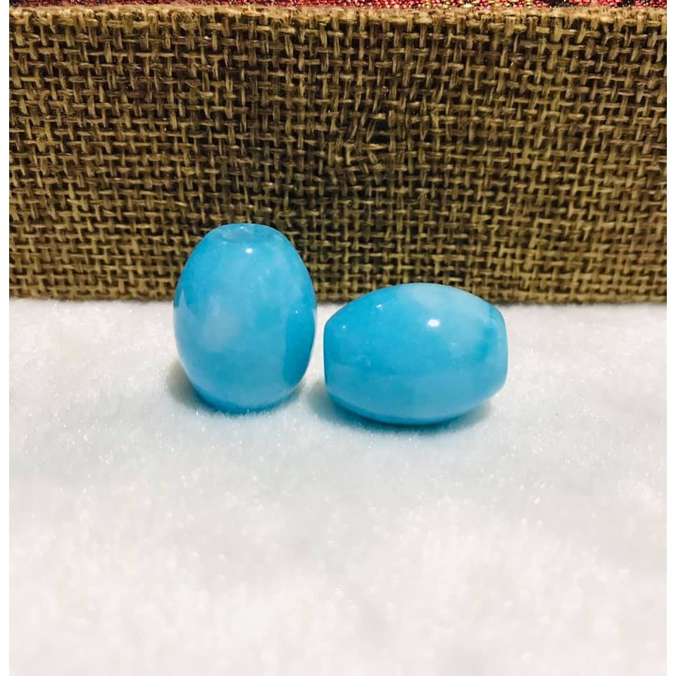 LU THỐNG ĐÁ AMAZONITE KÍCH THƯỚC 15X19mm