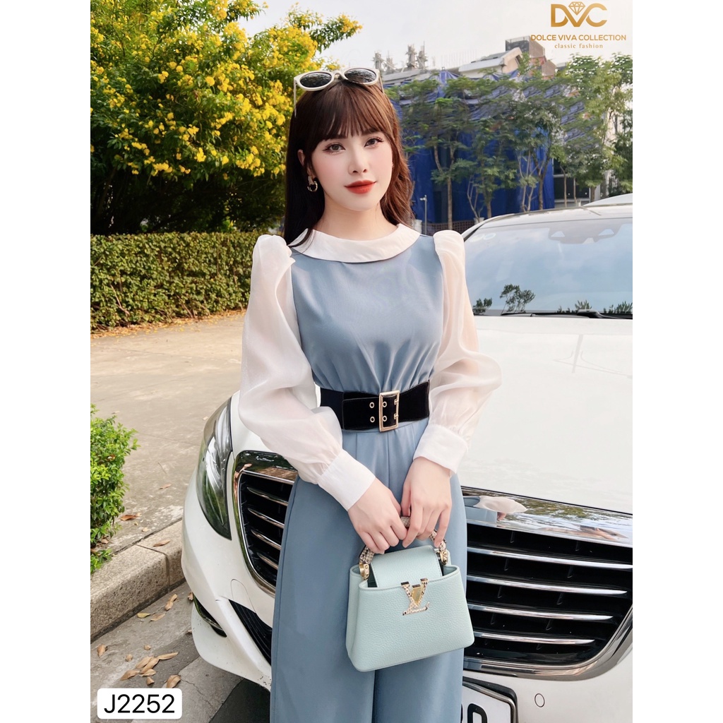 Jum xanh phối trắng J2252 - DOLCE VIVA COLLECTION