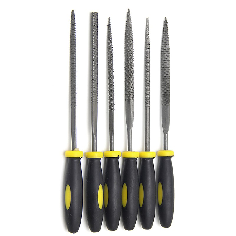 Set 6 Dụng Cụ Mài Gỗ Cầm Tay Mini 140mm