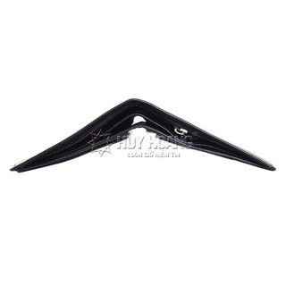 Ví nam da bò kiểu đứng màu đen PH2108