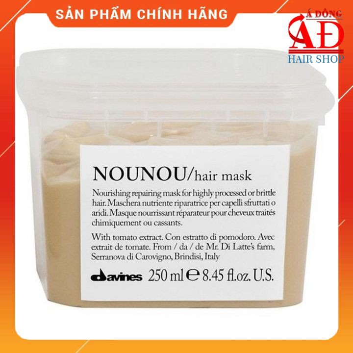 [Chính hãng]Dầu ủ tóc Davines Nounou Hair Mask 250ml