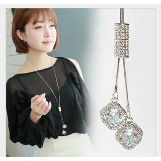 Dây chuyền nữ đính pha lê lấp lánh sang trọng-DC29