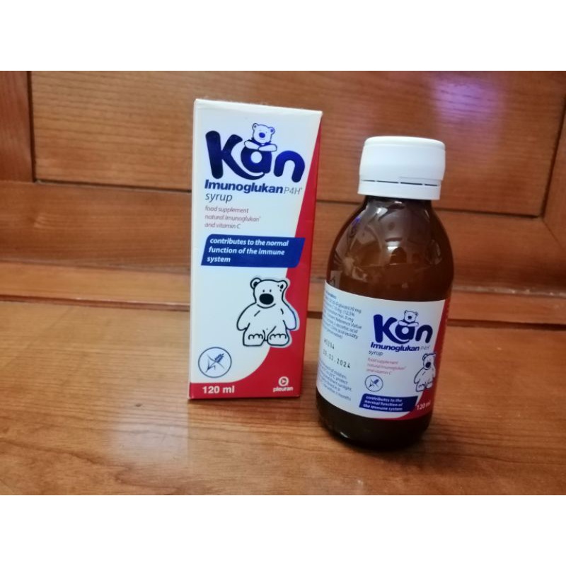 Siro Tăng Cường Miễn Dịch Cho Bé Imunoglukan P4H 120ml