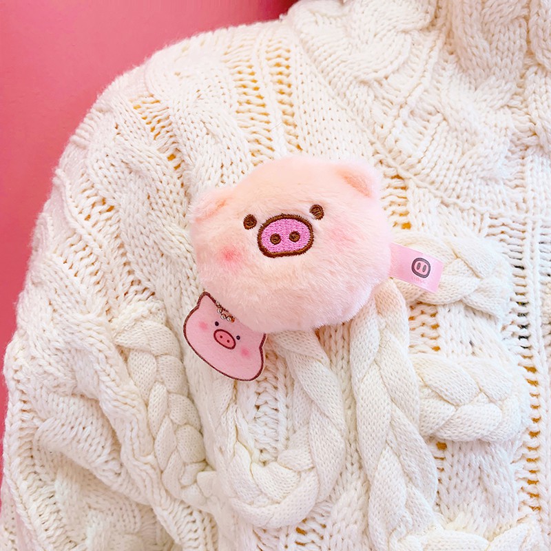 Huy Hiệu Cài Áo Hình Chú Heo Đáng Yêu B715