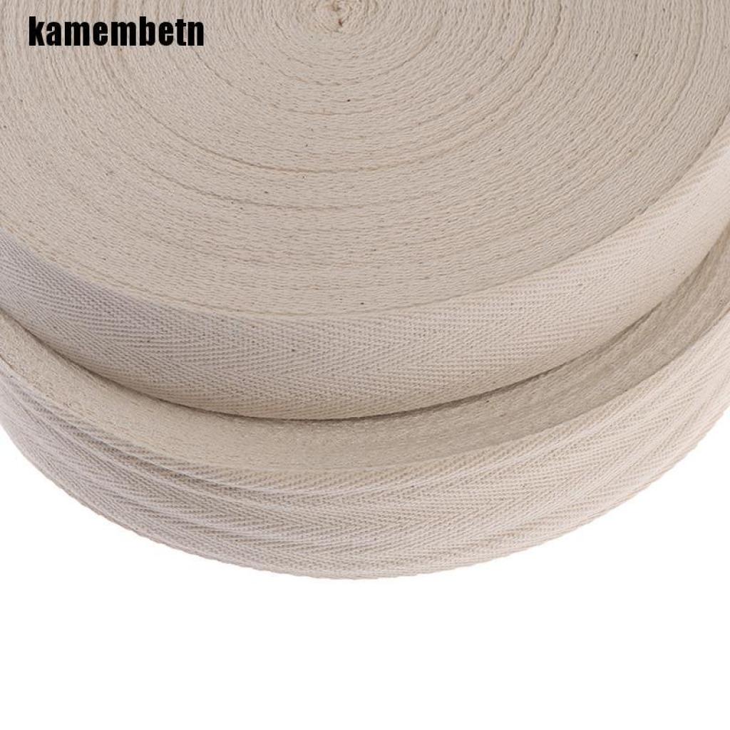 Cuộn dây vải cotton làm đồ thủ công tiện lợi 50m