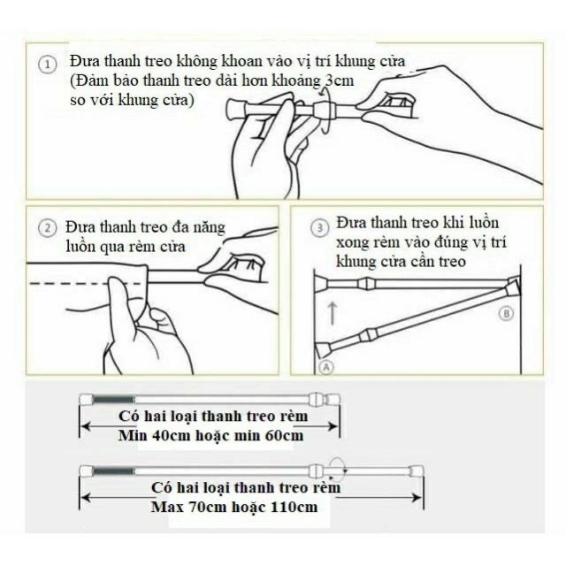 Rèm trang trí cửa ra vào phong cách nhiệt đới lịch sự (Bao gồm thanh treo rèm)